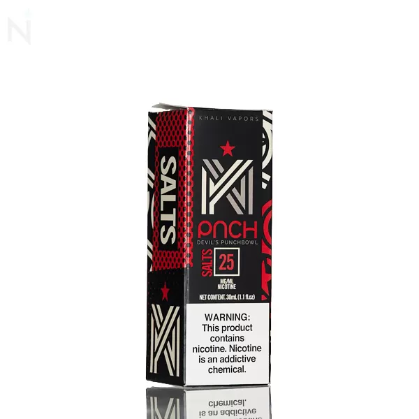 Khali Vapors Salt Nic - Devils Punchbowl - 30mL - Image 3