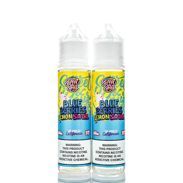 The Finest E-Liquid - Sweet & Sour - Blue Berries Lemon Swirl - 120ml (DISCONTINUED) - Image 2