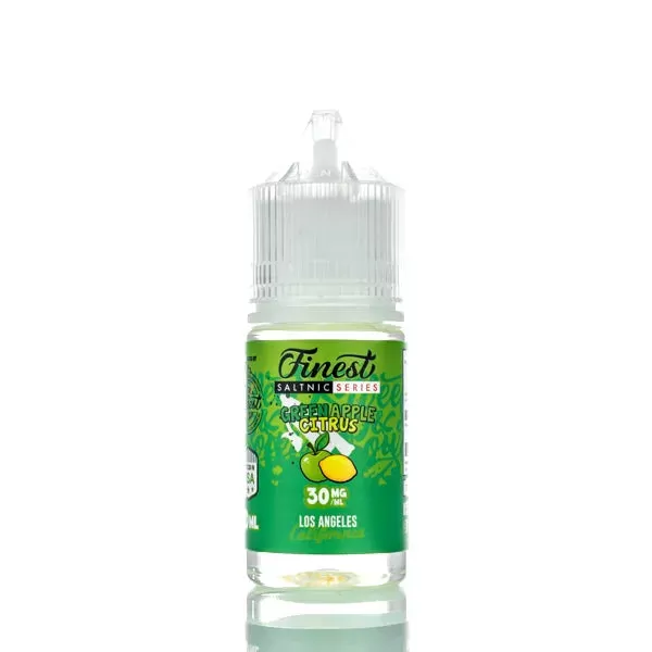 The Finest E-Liquid - Salt Nic Series - Green Apple Citrus - 30ml (DISCONTINUED) - Image 2