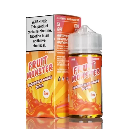 Fruit Monster - Passion Fruit Orange Guava - 100mL