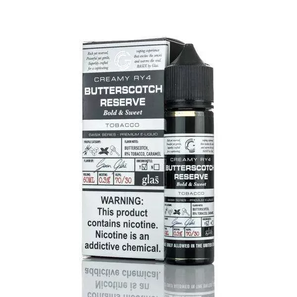 BSX Vapor E-Liquid - Creamy RY4 Butterscotch Reserve - 60ml