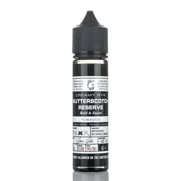 BSX Vapor E-Liquid - Creamy RY4 Butterscotch Reserve - 60ml - Image 2