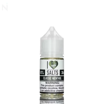 Mad Hatter Juice - I Love Salts TFN - Classic Menthol - 30ml
