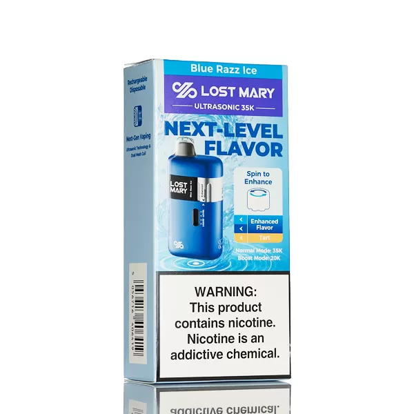 Lost Mary Ultrasonic 35K Puffs Disposable Vape - 20mL - Image 2