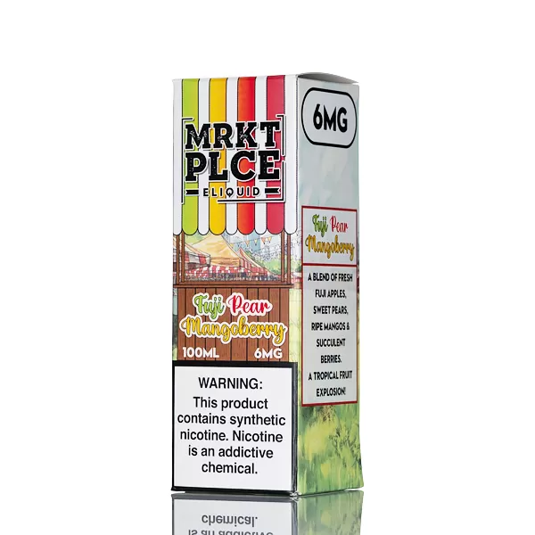 MRKT PLCE E-Liquid - Fuji Pear Mangoberry - 100mL - Image 3