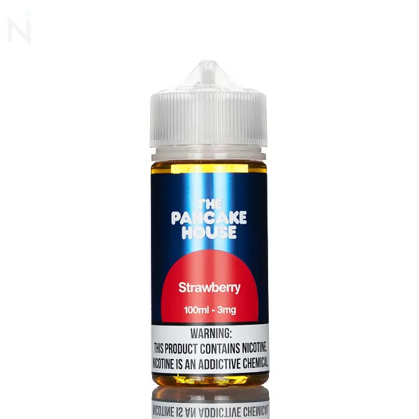 Pancake House E-Liquid - Strawberry - 100ml - Image 2