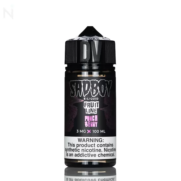 Sadboy E-Liquid - Punch Berry - 100ml - Image 2