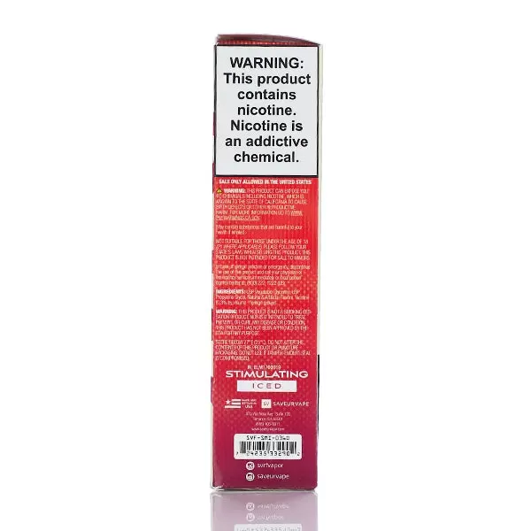 SVRF E-Liquid -Iced Stimulating - 60ml - Image 3