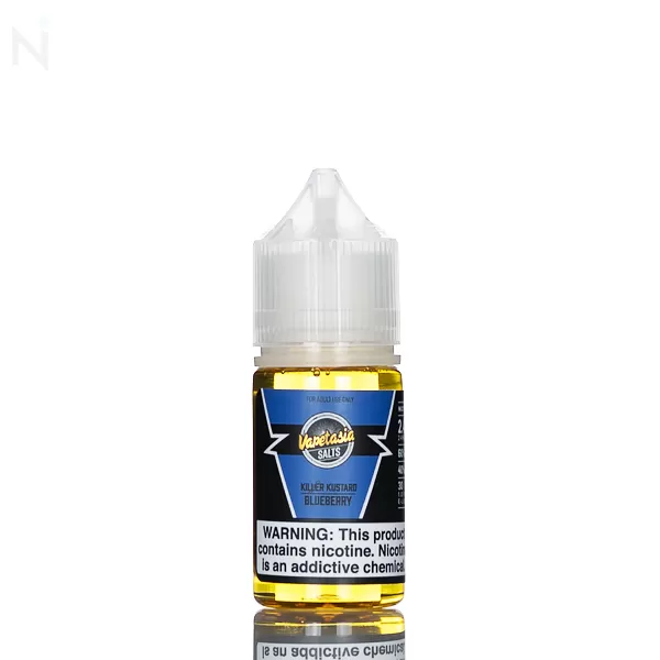 Vapetasia E-Juice Salt - Killer Kustard Blueberry - 30ml - Image 2