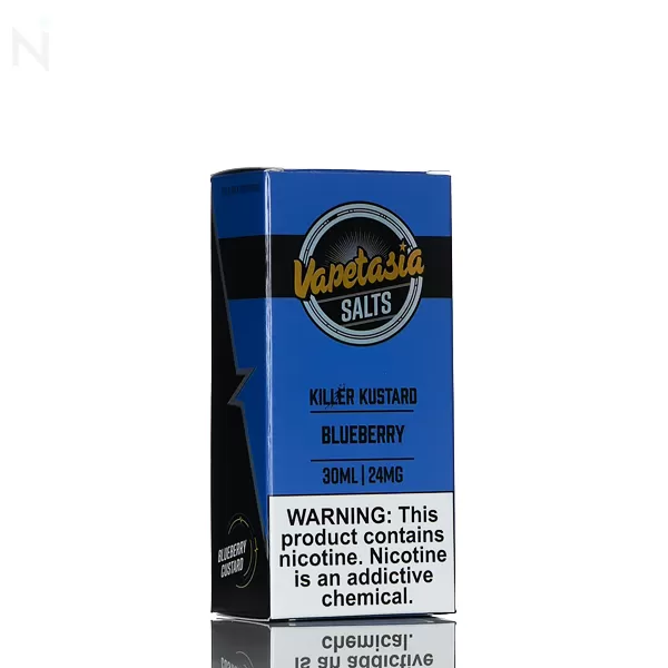 Vapetasia E-Juice Salt - Killer Kustard Blueberry - 30ml - Image 3
