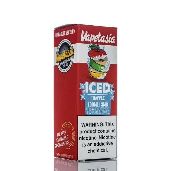 Vapetasia - ICED Trapple - 100ml - Image 3