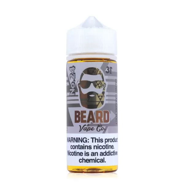 Beard Vape Co - No 24 - 120ML E-Liquid