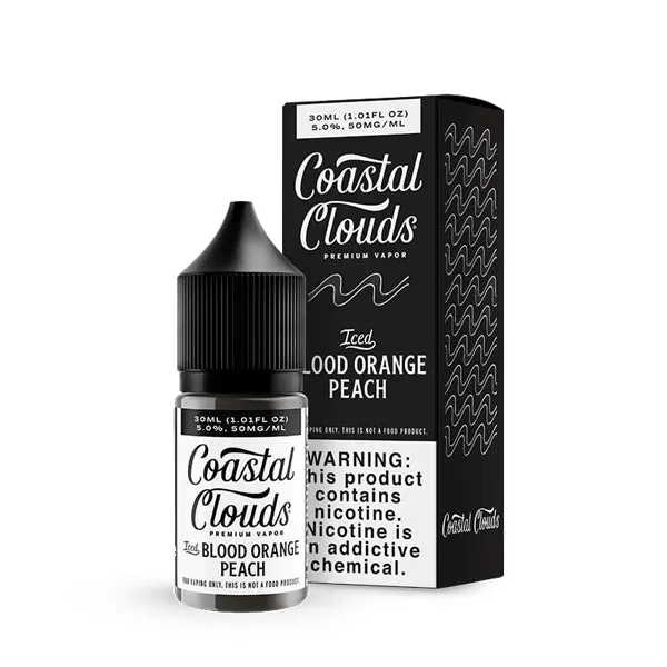 Blood Orange Peach Ice | Coastal Clouds Salts - 30ML E-Liquid