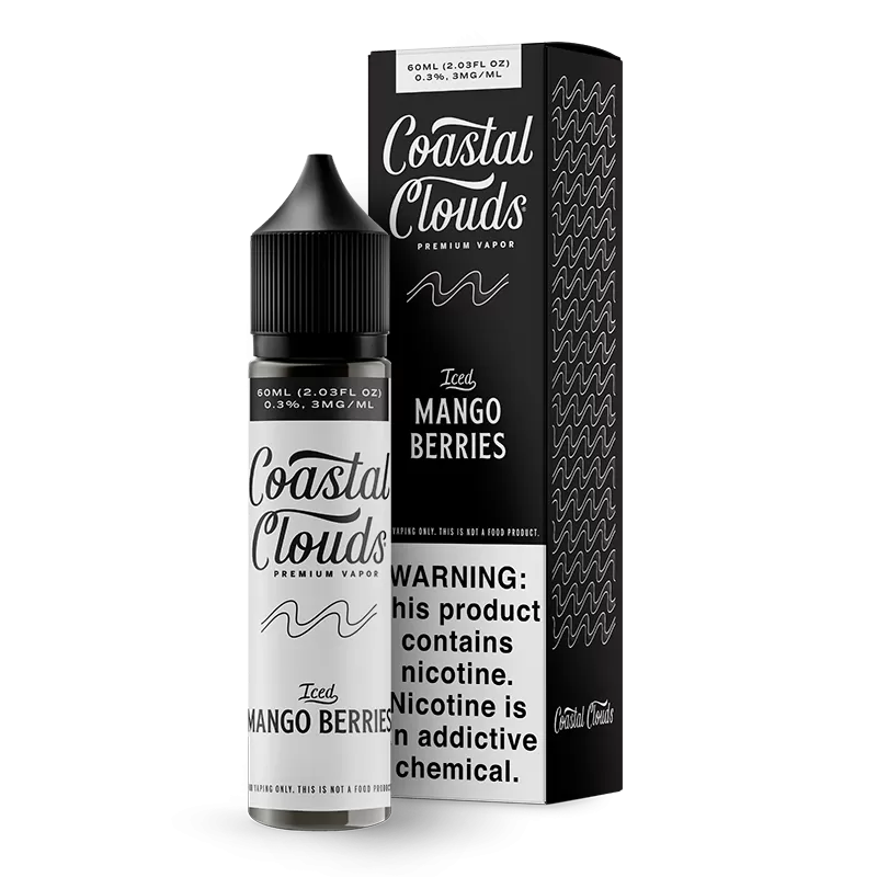 Coastal Clouds - Iced Mango Berries - 60ML E-Liquid