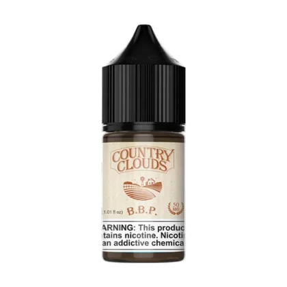 Country Clouds SALT - Banana Bread Pudding - 30ML E-Liquid