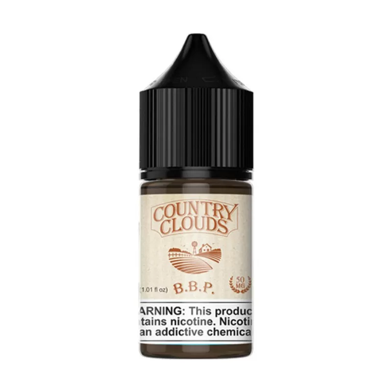 Country Clouds SALT - Banana Bread Pudding - 30ML E-Liquid