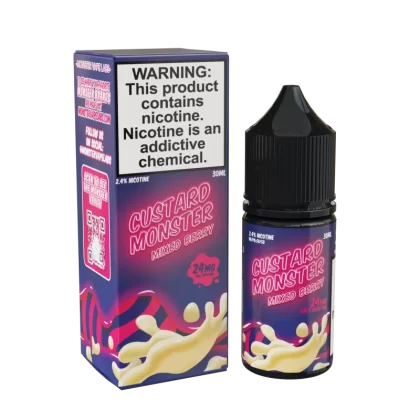 Custard Monster Salt - Mixed Berry - 30ML E-Liquid