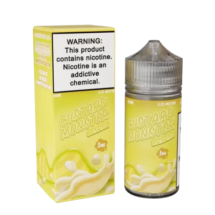Custard Monster - Banana - 100ML E-Liquid