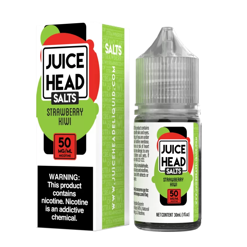 Juice Head Salts - Strawberry Kiwi - 30ML E-Liquid