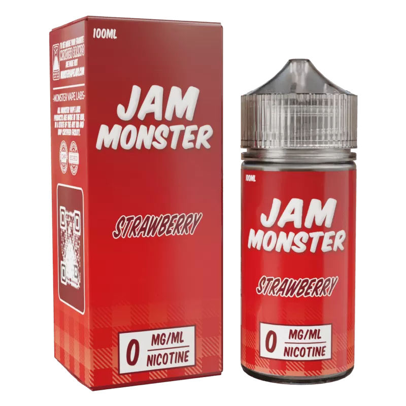 Jam Monster - Strawberry - 100ML E-Liquid