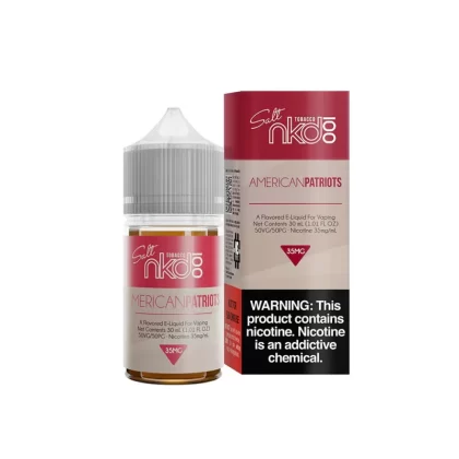NKD 100 Salt - American Patriots - 30ML E-Liquid