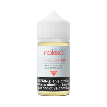 Naked 100 Menthol - Strawberry POM - 60ML E-Liquid