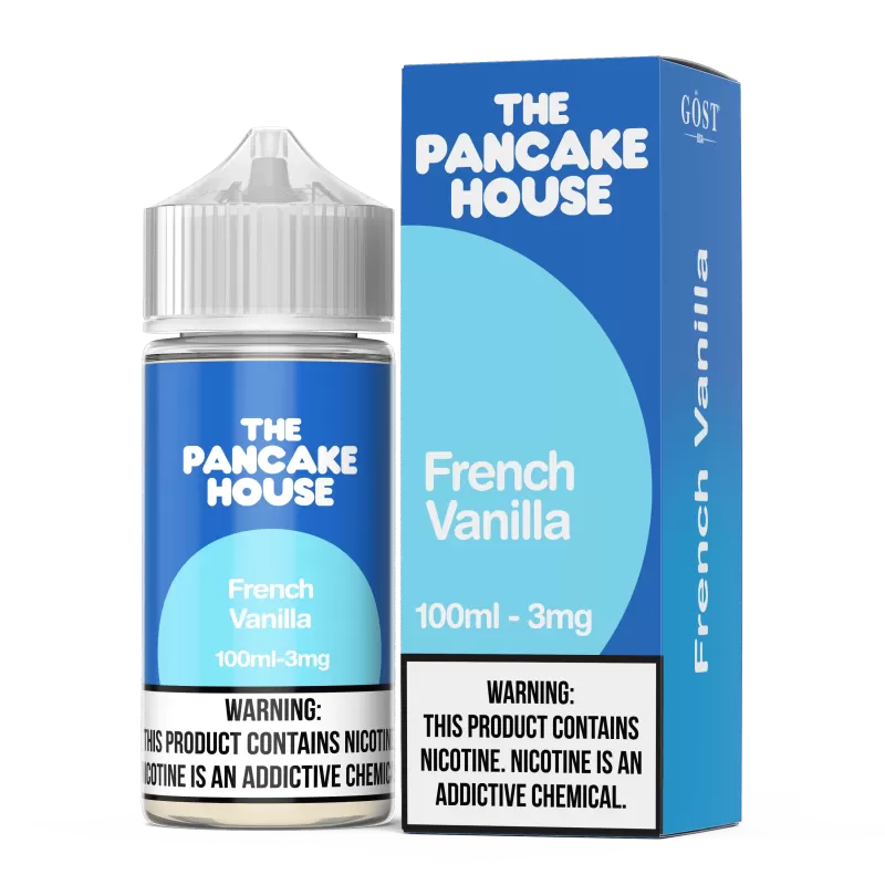 THE PANCAKE HOUSE by GOST VAPOR - French Vanilla - 100ML E-Liquid