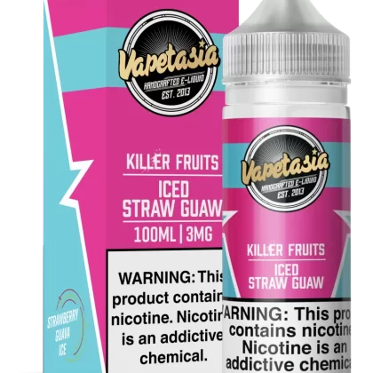 Vapetasia - Killer Fruits ICED Straw Guaw - 100ML E-Liquid