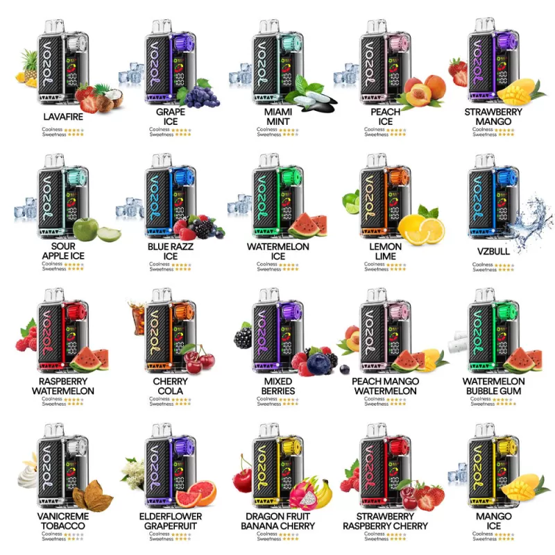 VOZOL Vista 16K Puffs Disposable Device - 16000 Puffs - Image 2