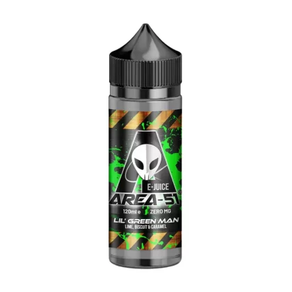 Area 51 Lil Green Man 100ml Shortfill E-Liquid