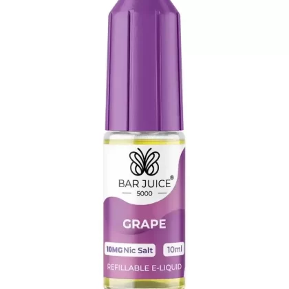 Bar Juice 5000 Grape Nic Salt Vape Juice