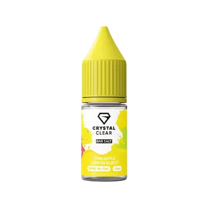 Crystal Clear Bar Salts Pineapple Lemon Burst Nic Salt Vape Juice