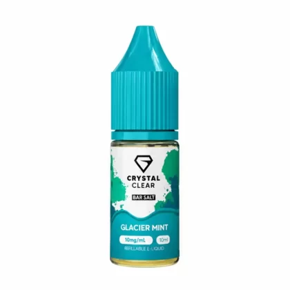 Crystal Clear Bar Salts Glacier Mint Nic Salt