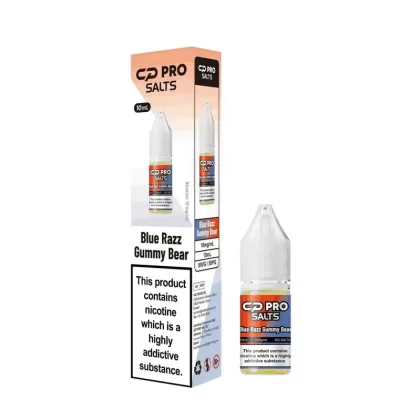 Crystal Pro CP Blue Razz Gummy Bear Nic Salt - 10 Pack