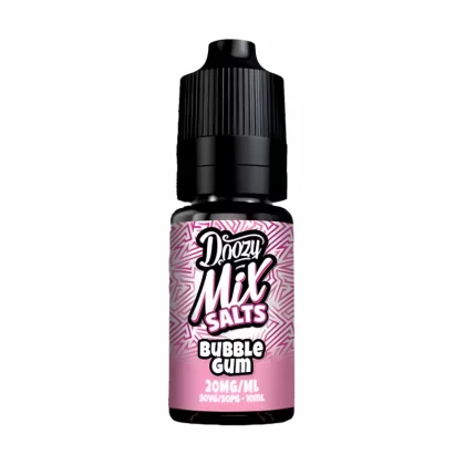 Doozy Mix Salts Bubblegum Nic Salt Vape Juice - 10 Pack - Strength
