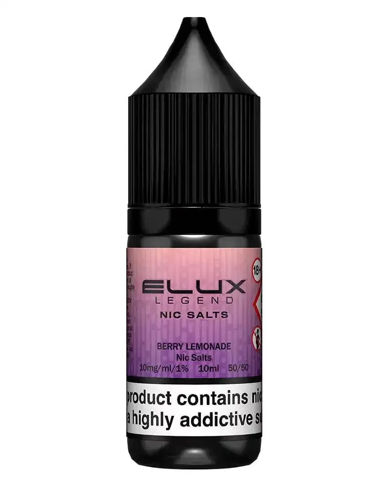 Berry Lemonade Nic Salt E-Liquid by Elux Legend