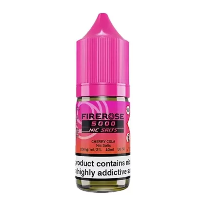 Firerose 5000 Cherry Cola Nic Salt Vape Juice - Strength