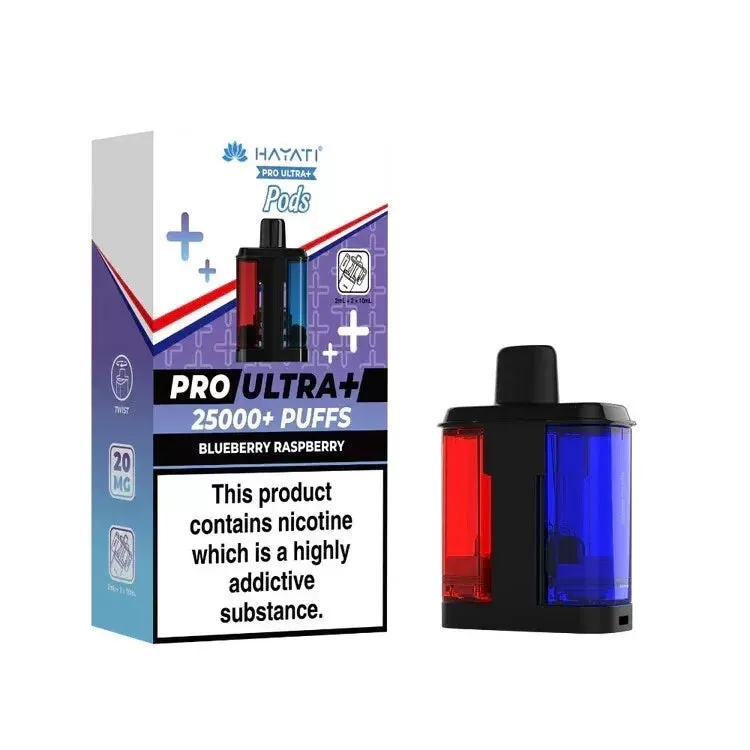 Hayati Pro Ultra Plus 25K Prefilled Pods - Box of 5 - Image 2