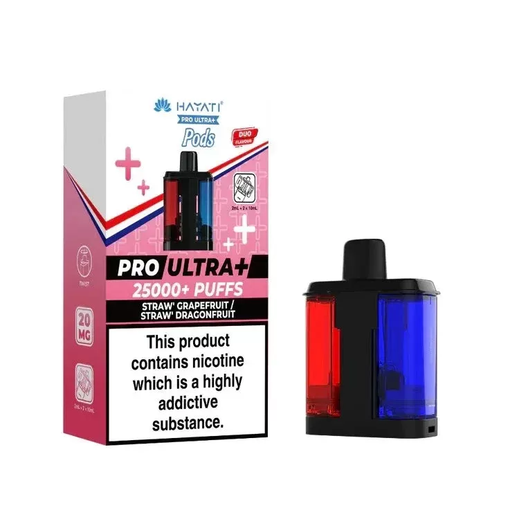Hayati Pro Ultra Plus 25K Prefilled Pods - Box of 5 - Image 3