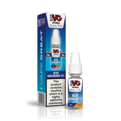 IVG Pro Blue Raspberry Ice Nic Salt