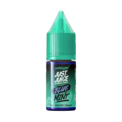 Just Juice Blue Mint Nic Salt Vape Juice - 10 Pack - Strength