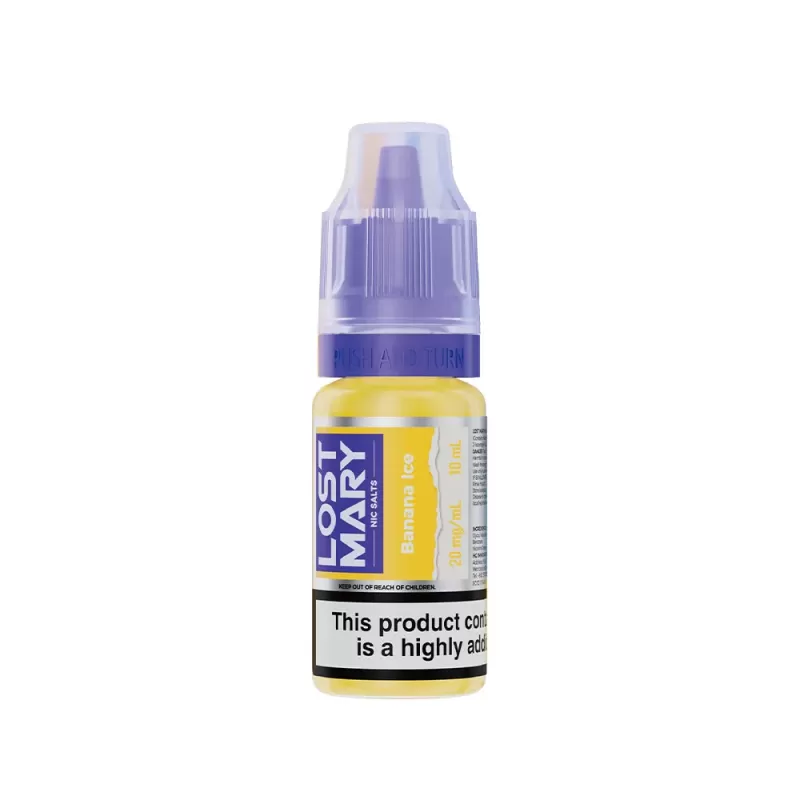 Lost Mary Banana Ice Nic Salt E-Liquid - Image 2