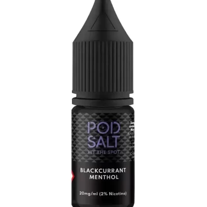 Pod Salt Core Blackcurrant Menthol Nic Salt Vape Juice