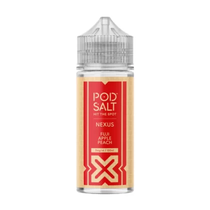 Pod Salt Fuji Apple Peach 100ml Vape Juice By Nexus