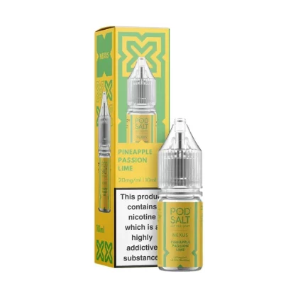 Pod Salt Nexus Pineapple Passion Lime Nic Salt