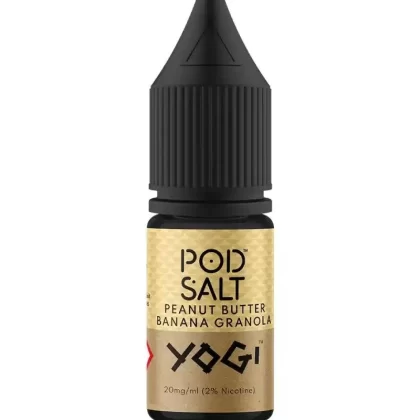 Pod Salt Fusion Yogi Peanut Butter Banana Granola Nic Salt