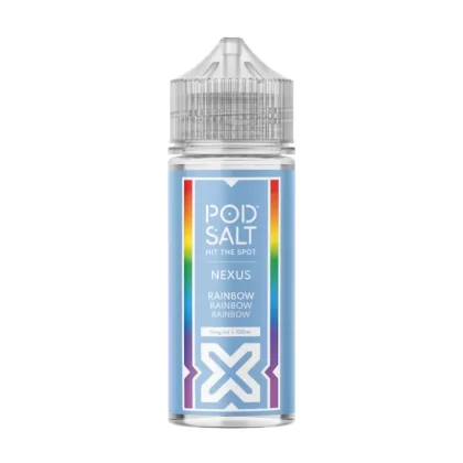 Pod Salt Nexus Rainbow Rainbow Rainbow 100ml Vape Juice