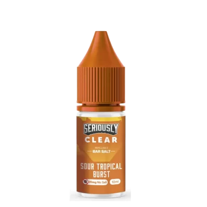 Seriously Clear Sour Tropical Burst Nic Salt - 10 Pack