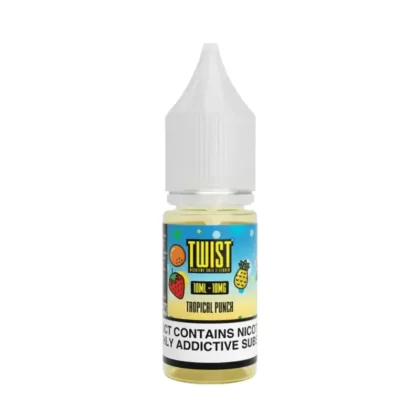 Twist Tropical Punch Saltnic Vape Juice - 10 Pack - Strength