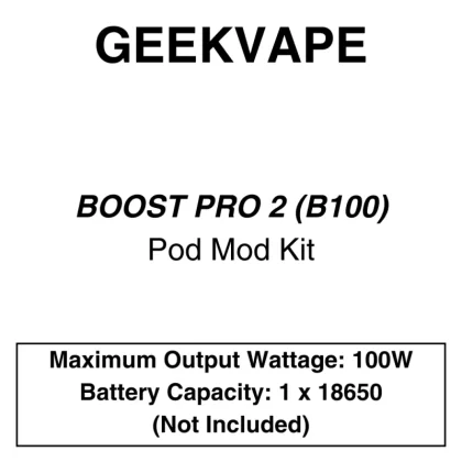 Geekvape Aegis boost Pod Kit